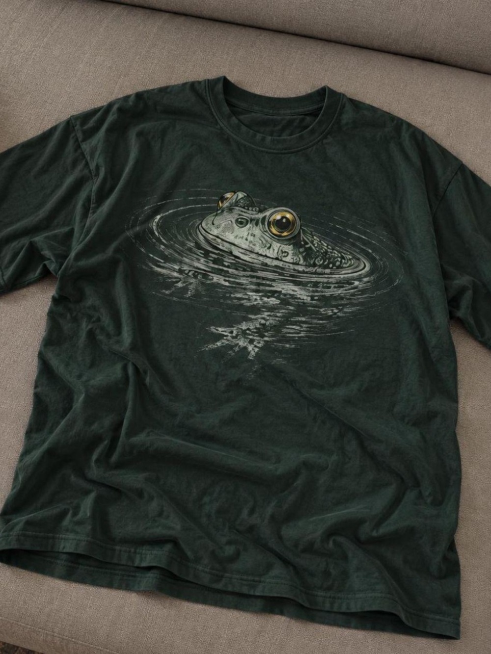 Gildan Forest Green Graphic T Shirt
